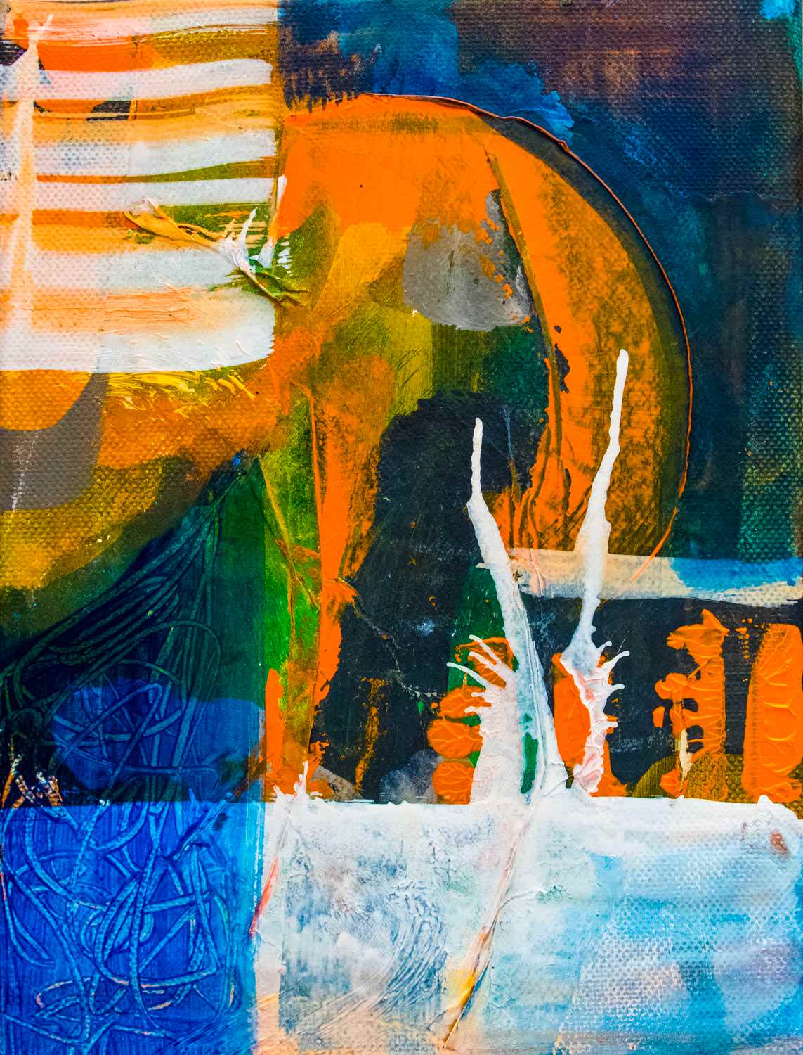 Abstract image painting art paint